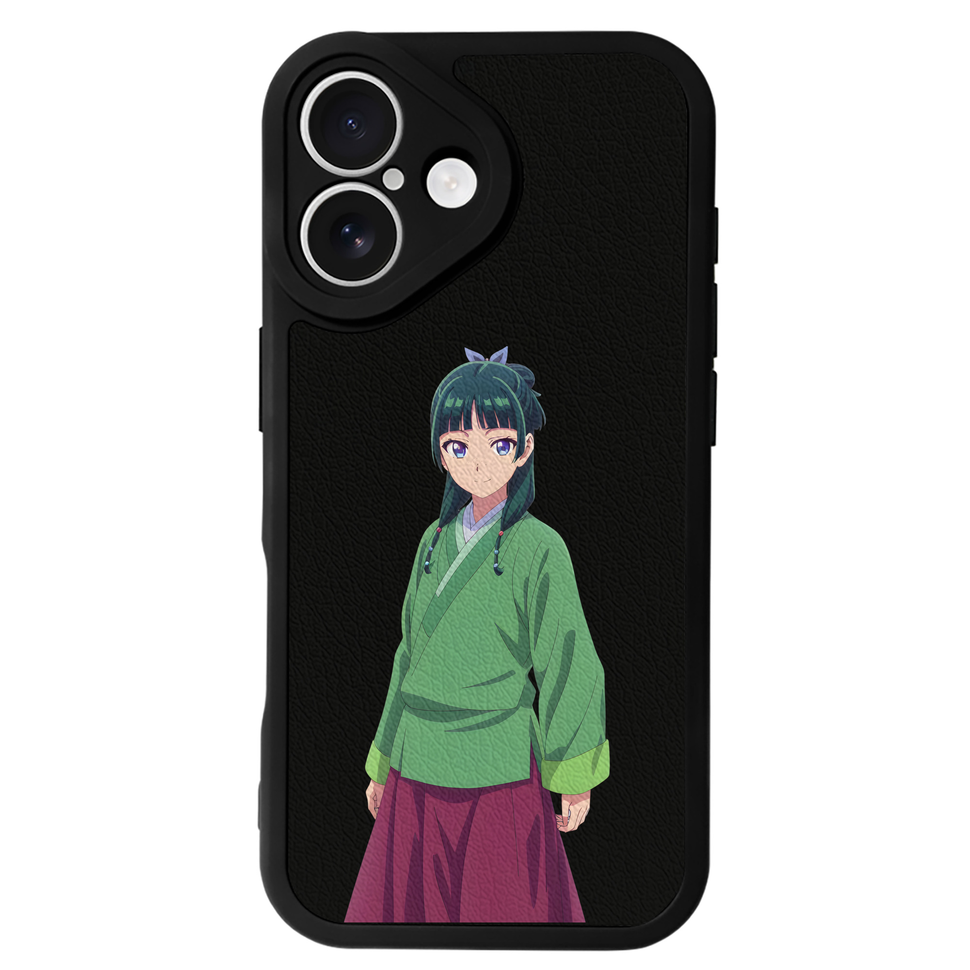 薬屋のひとりごと The Apothecary Diaries 【iPhone 16シリーズ対応】シリコンスマホケース（レザー調） 材質：シリコン